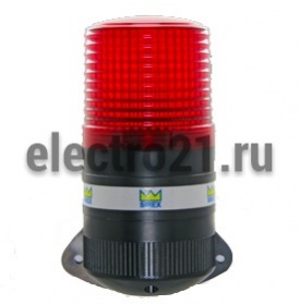 Сирена красная, 24 В, зуммер 90 Дб SD-R24B-WB