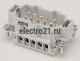 Штепсель 10 полюсов, 16А EBM10CF00 - Купить Штепсель 10 полюсов, 16А EBM10CF00 с доставкой по России. 
