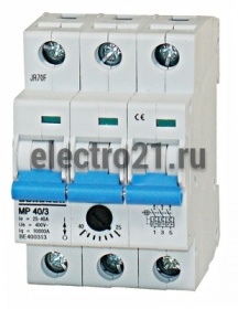 Автомат защиты двигателя BE400313
