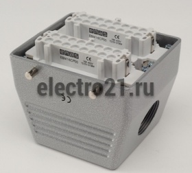 Розетка, боковой ввод, 32 полюса, 16А  - Купить Розетка, боковой ввод, 32 полюса, 16А  с доставкой по России. 