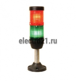 Сигнальная колонна 50 мм, красная, зеленая, 24В, светодиод LED IK52L024XM03 - Купить Сигнальная колонна 50 мм, красная, зеленая, 24В, светодиод LED IK52L024XM03 с доставкой по России. 