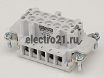 Гнездо 10 полюсов, 16А EBM10CP00